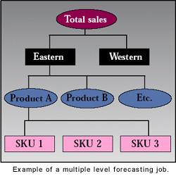 Forecast Pros Forecasting Methodology multiple level tree1