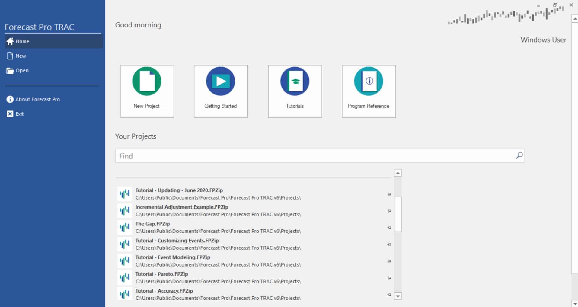 Setting the Defaults - Forecast Pro