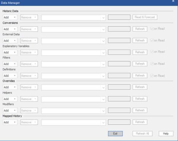Defining the Data - Forecast Pro